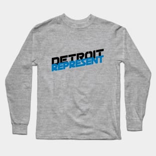 Detroit Represent Long Sleeve T-Shirt